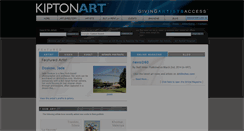 Desktop Screenshot of kiptonart.com